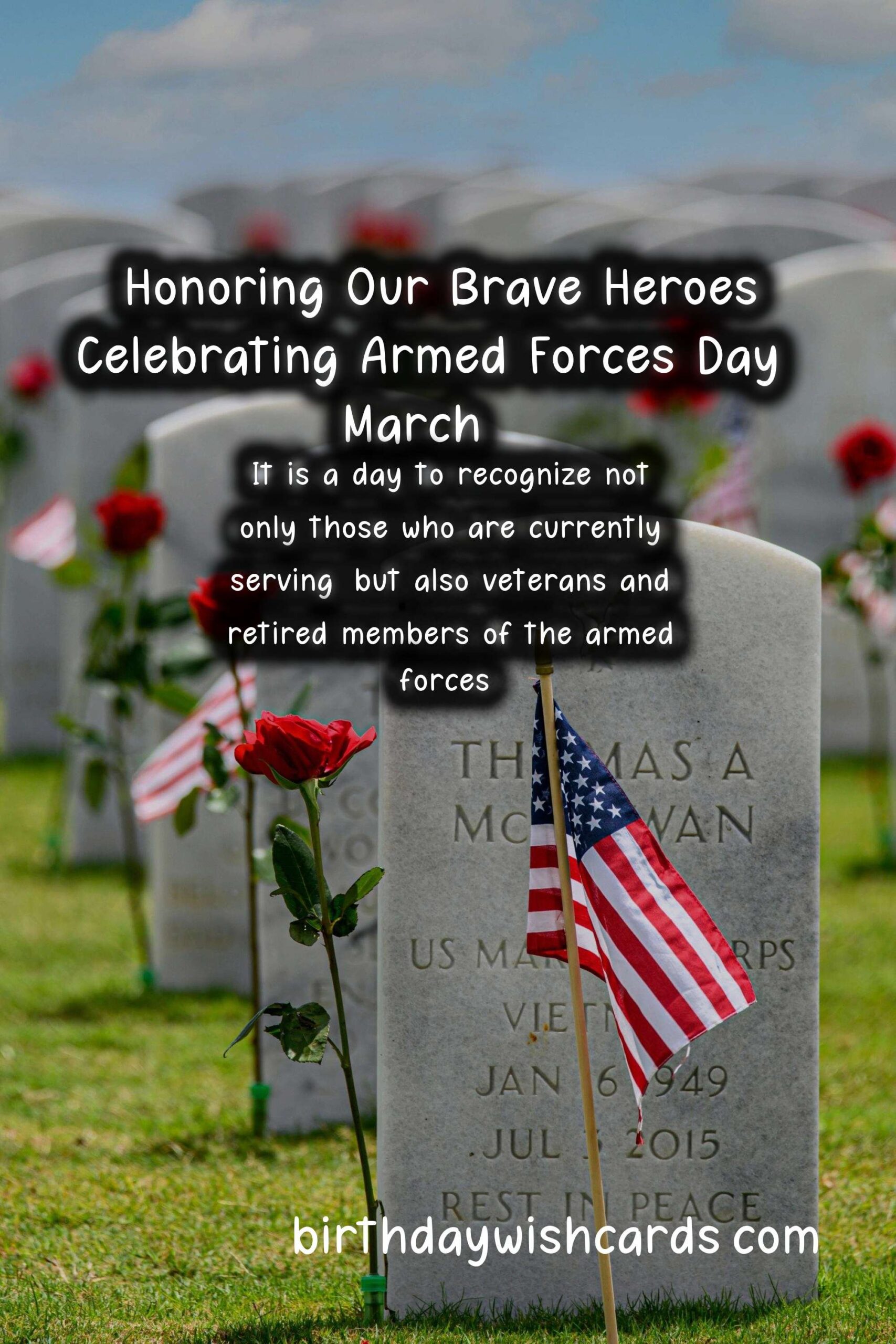 Honoring Our Brave Heroes: Celebrating Armed Forces Day - March 27