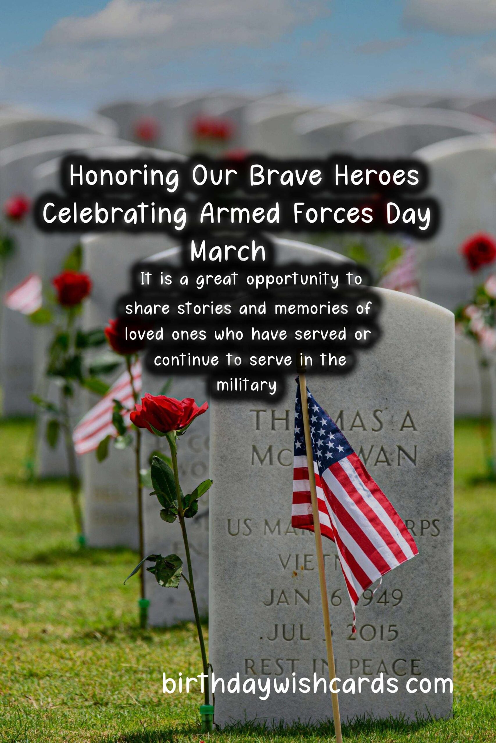 Honoring Our Brave Heroes: Celebrating Armed Forces Day - March 27