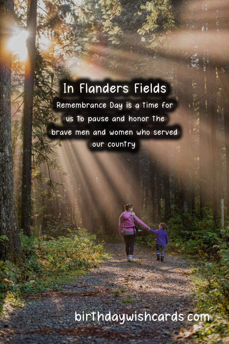 Honoring the Sacrifices: A Guide to Remembrance Day (May)