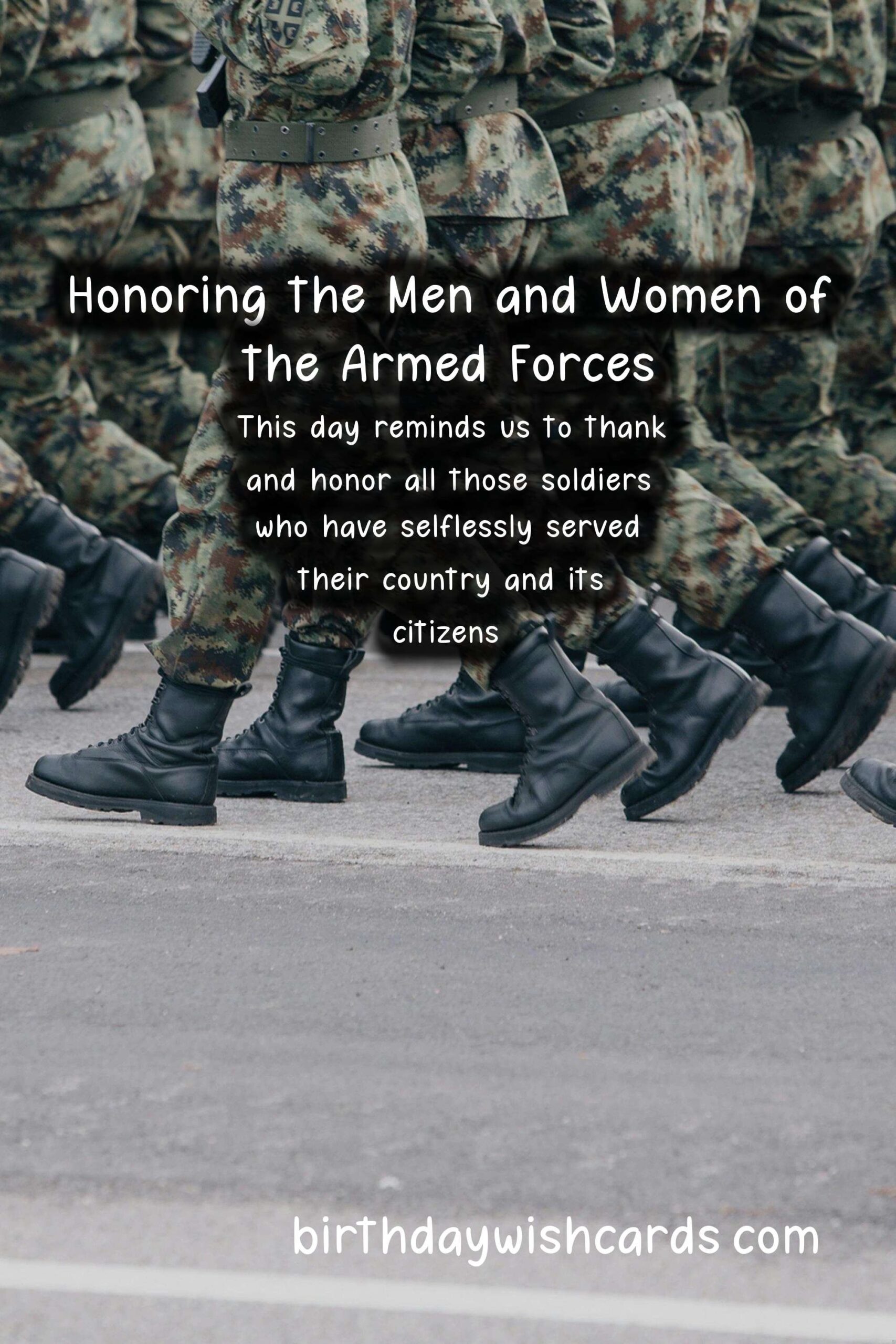 How We Celebrate July 24 - Armed Forces Day