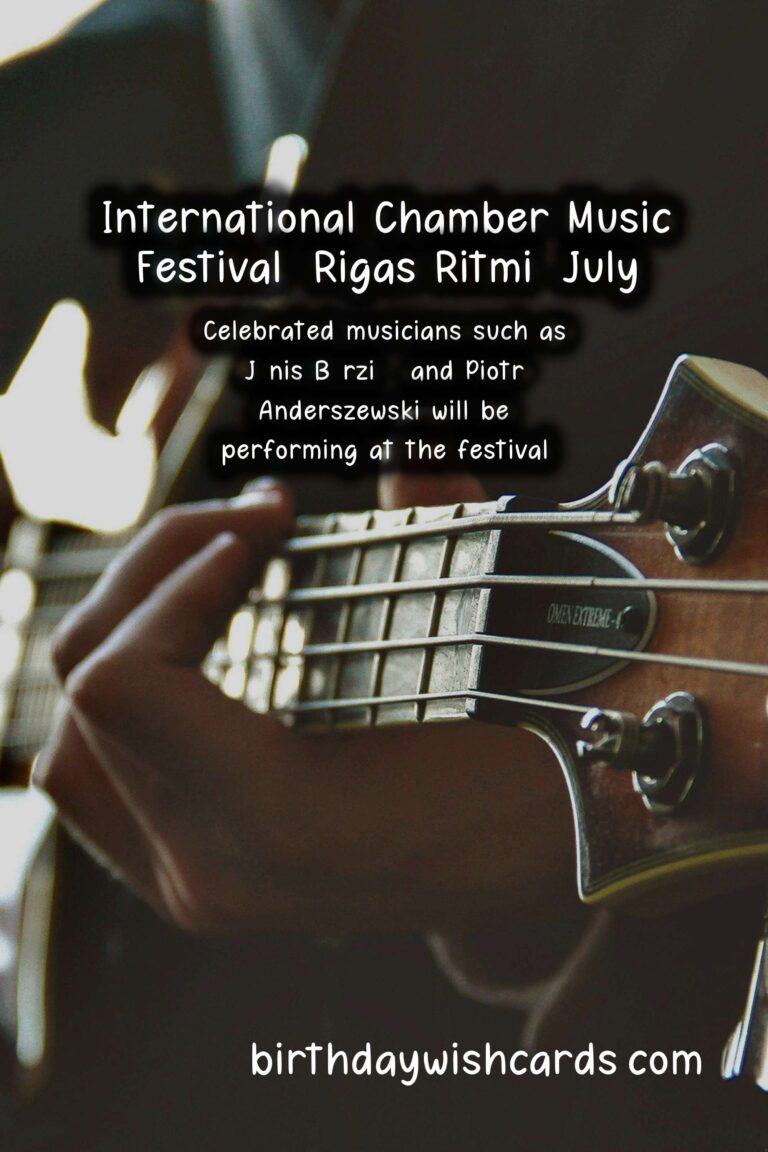 International Chamber Music Festival “Rigas Ritmi”: July
