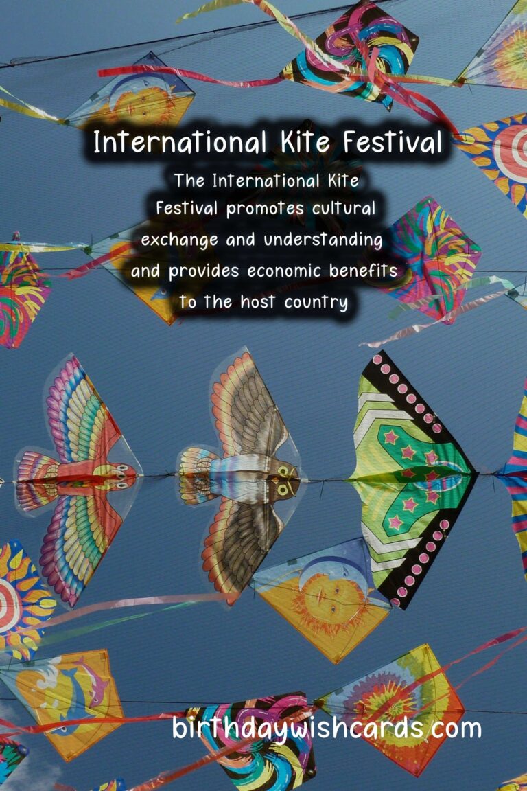 International Kite Festival – August/September (Dates may vary)