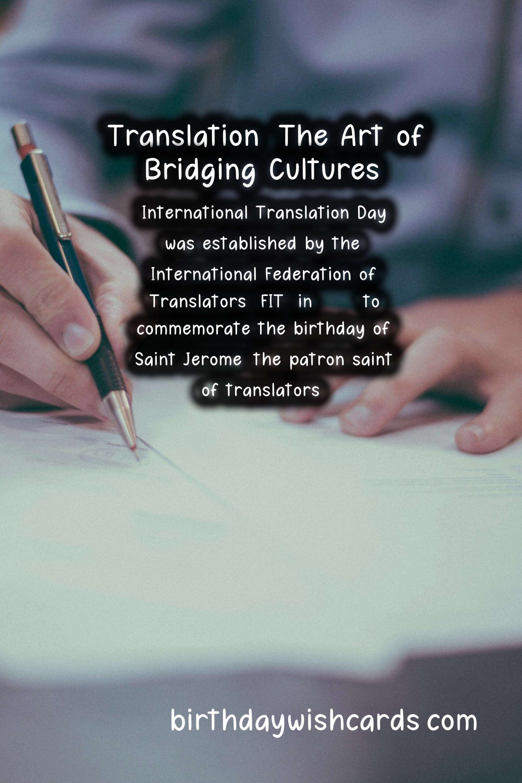 International Translation Day - Celebrating the Art of Communication