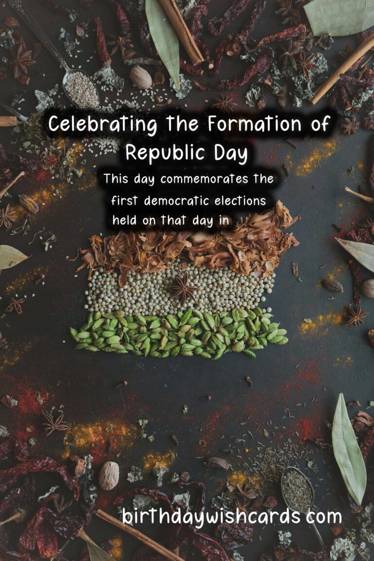 June 5: Celebrating the Formation of Republic Day