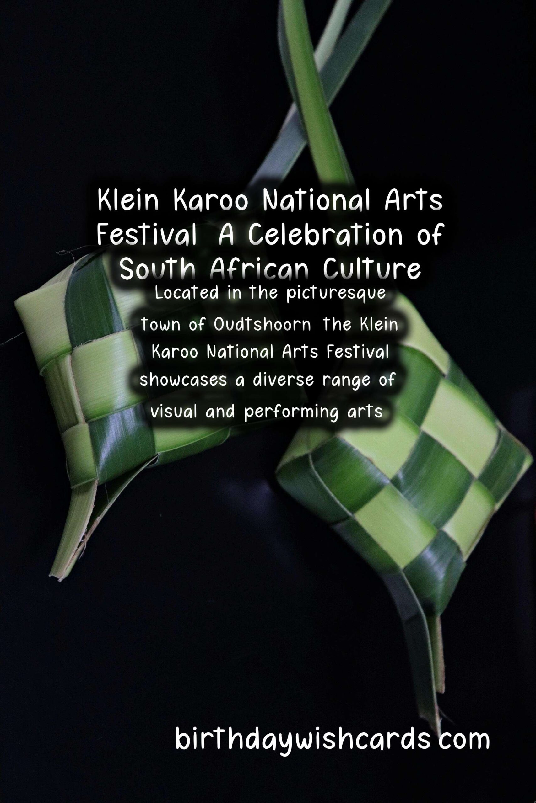 Klein Karoo National Arts Festival: Celebrating Art and Culture in the Heart of South Africa
