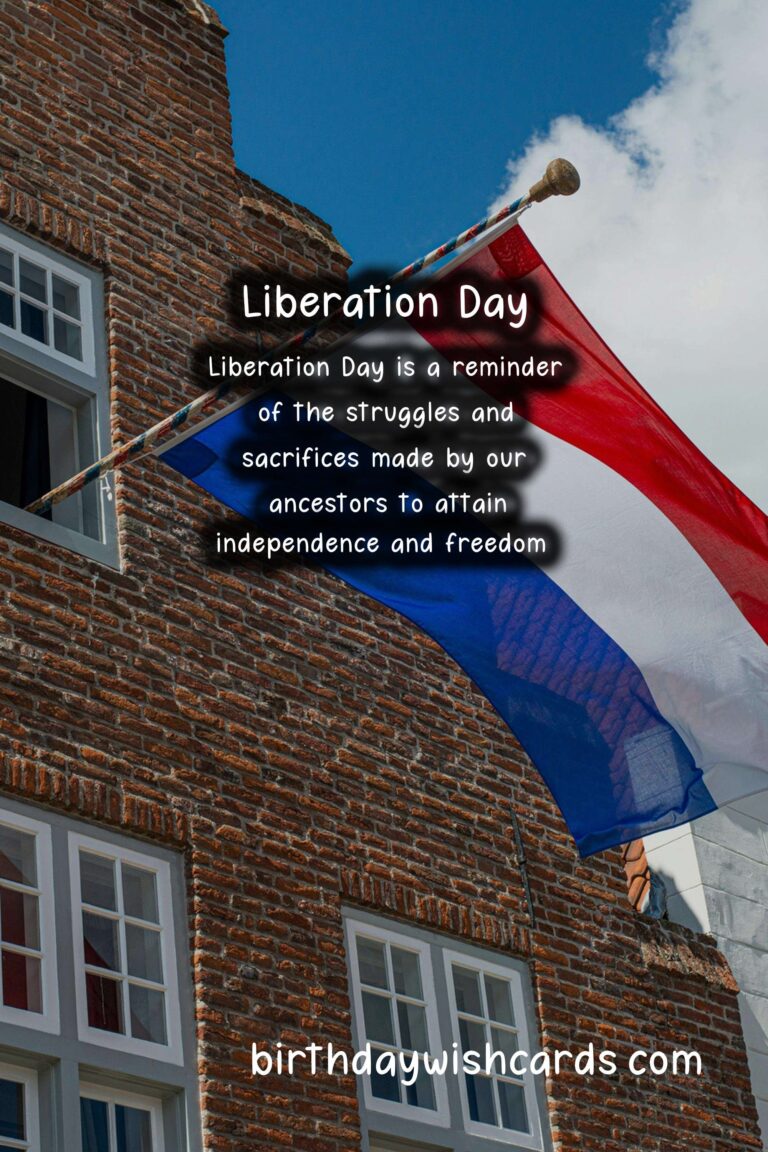 Liberation Day: A Celebration of Freedom and Resilience