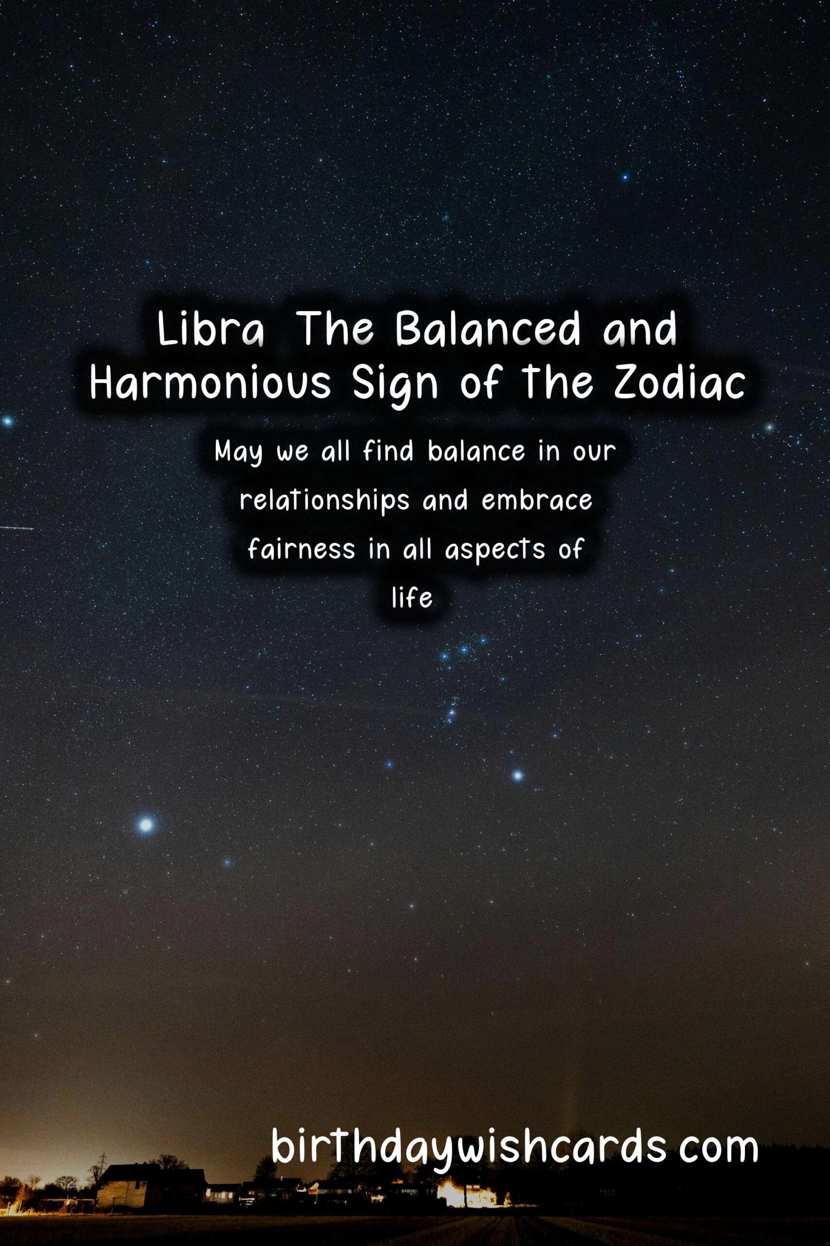 Libra Zodiac Sign: Wishes for the Balanced and Harmonious