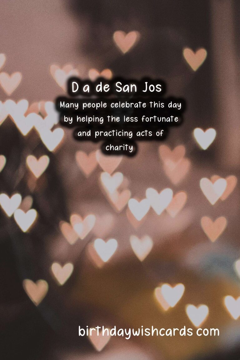 March 19: Día de San José (Saint Joseph’s Day)
