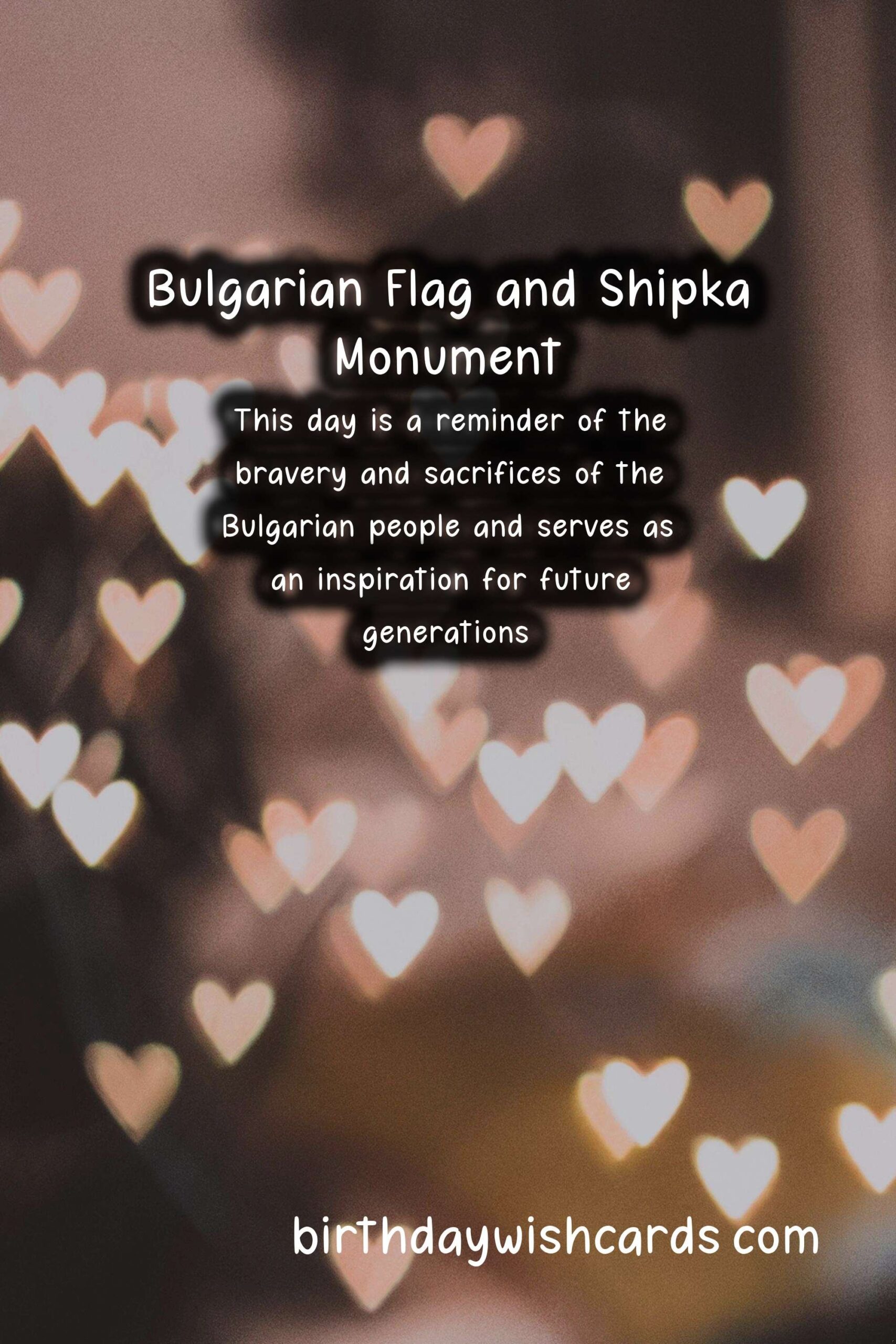 March 3 - National Day of Liberation from Ottoman Rule