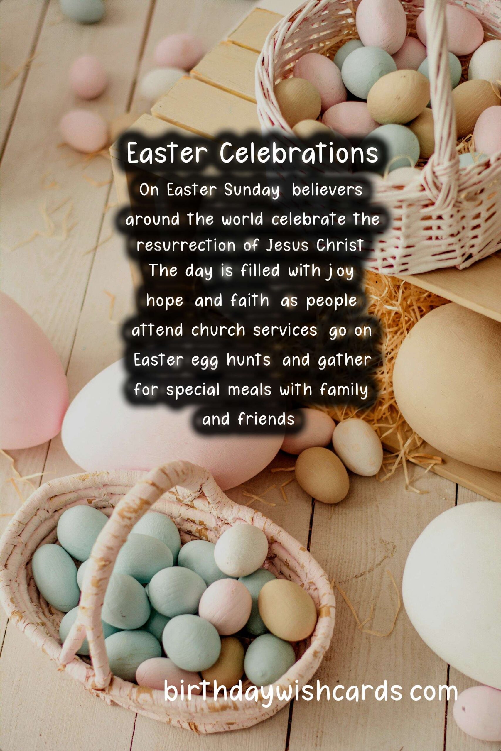 March/April: Celebrating Easter*