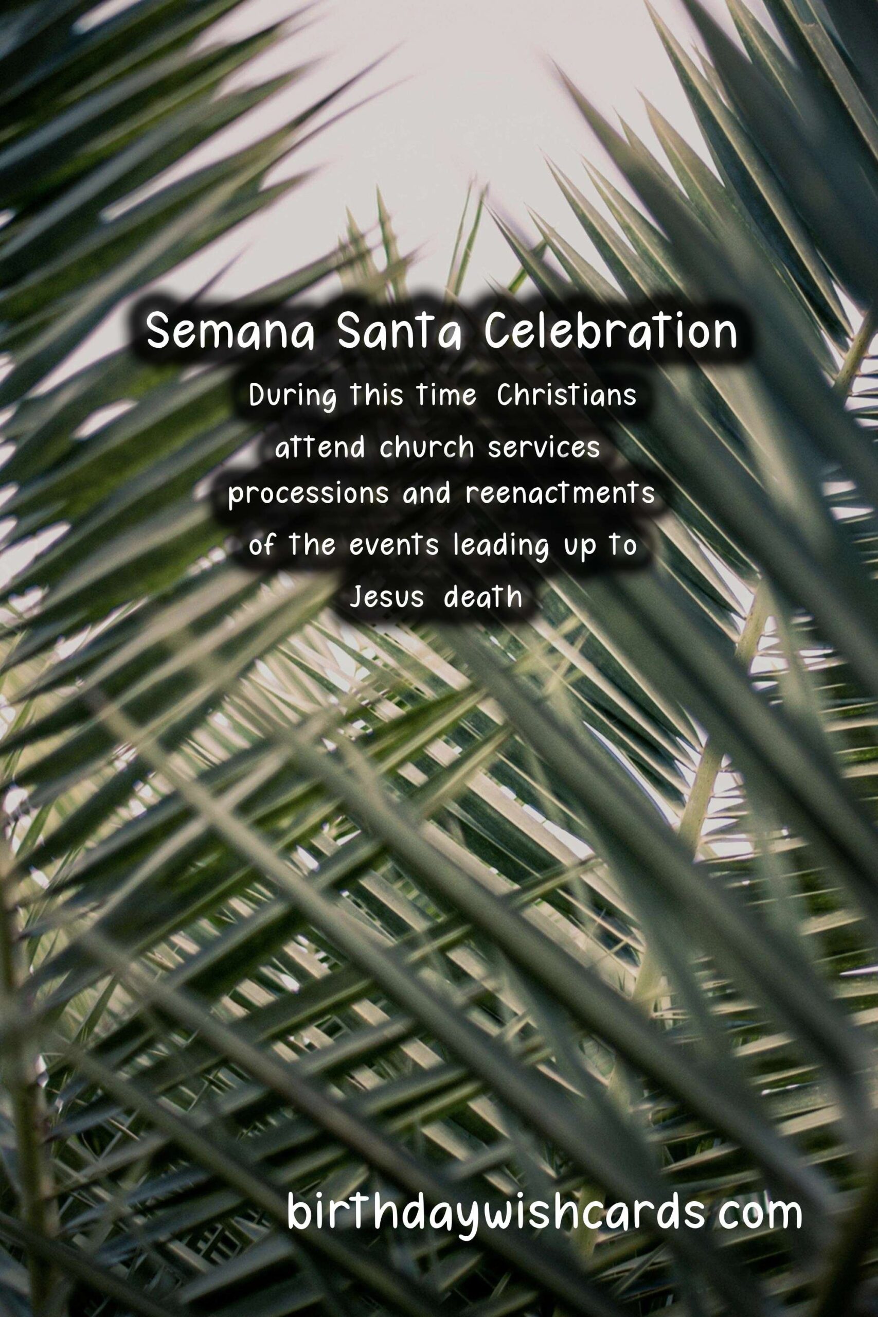 Birthday Wish Cards | March/April: Semana Santa Celebrates One of the Most Important Events of the Year