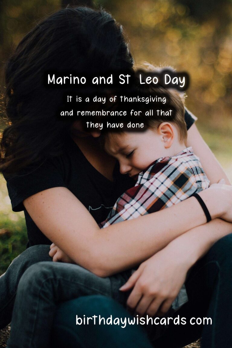 Marino and St. Leo Day: Celebrated on July 1
