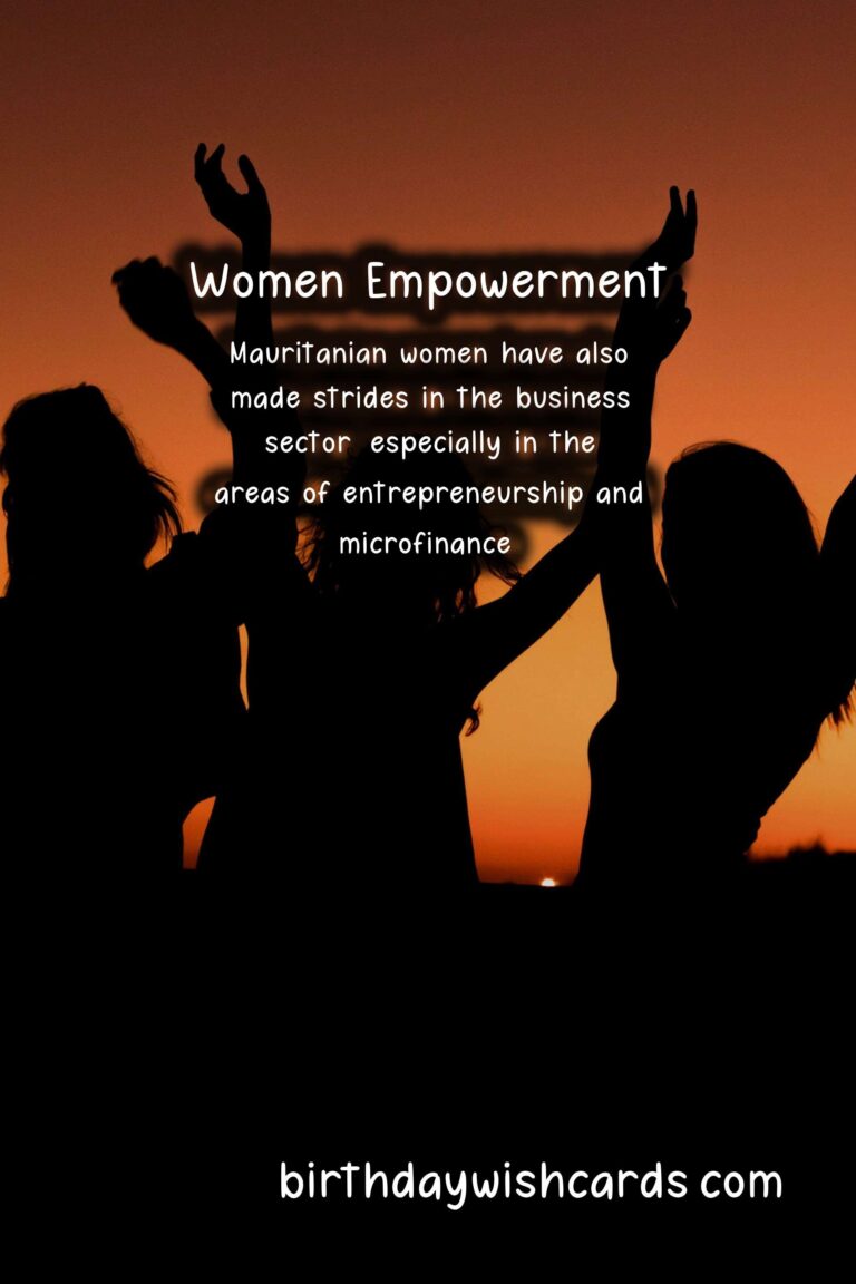 Mauritanian Women’s Day – April 10: A Celebration of Hope and Progress