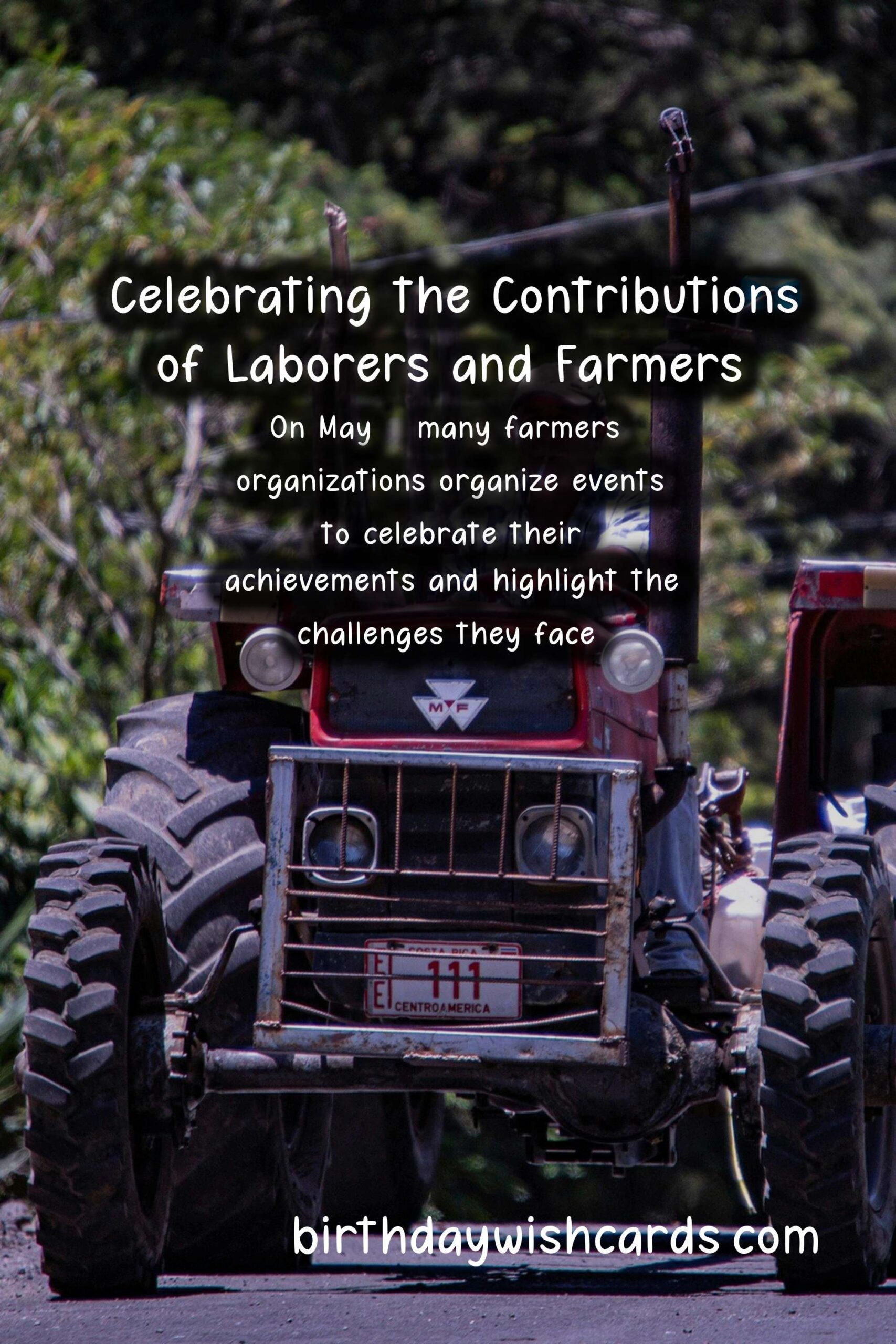 May 1: Labor and Agriculture Day
