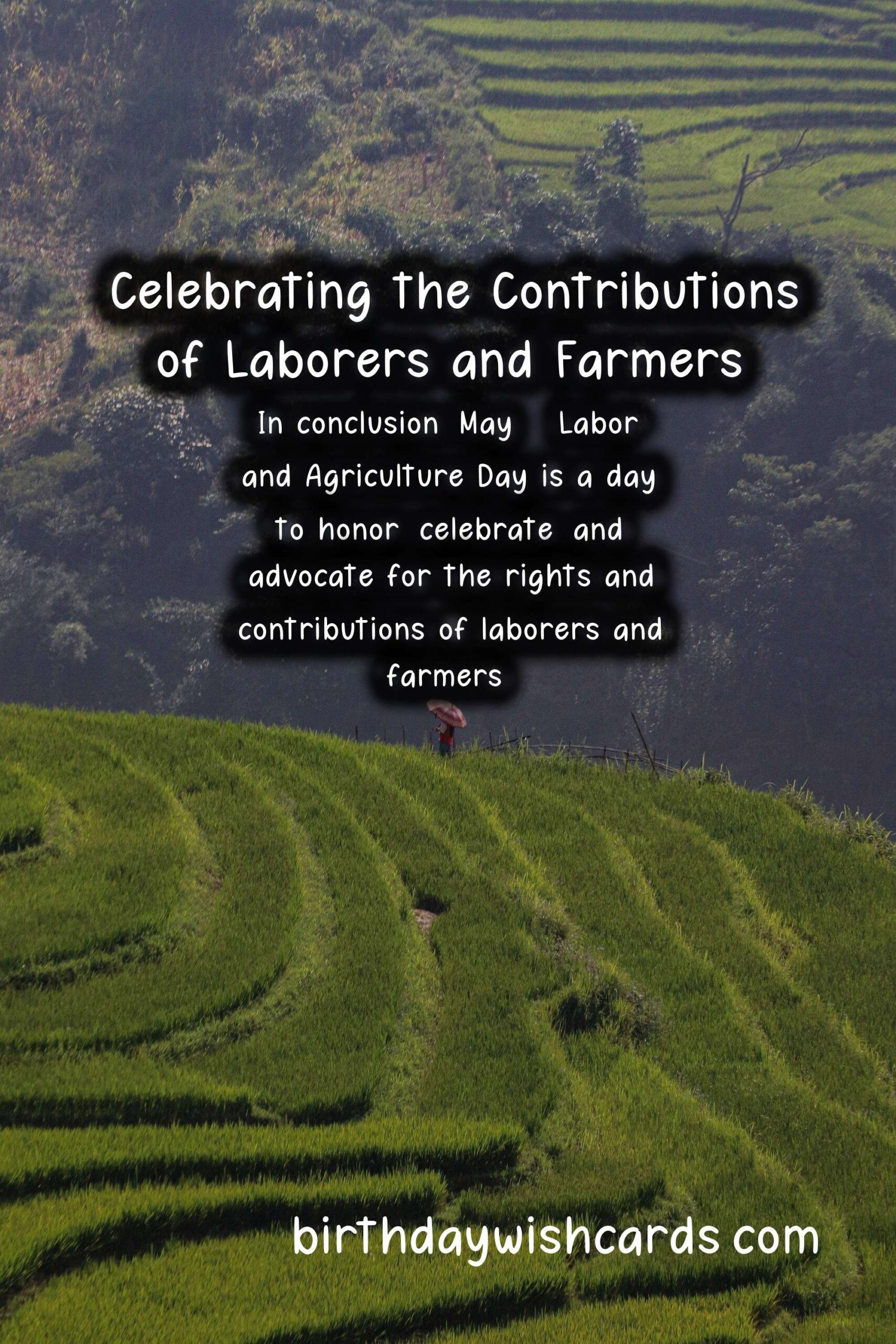 May 1: Labor and Agriculture Day
