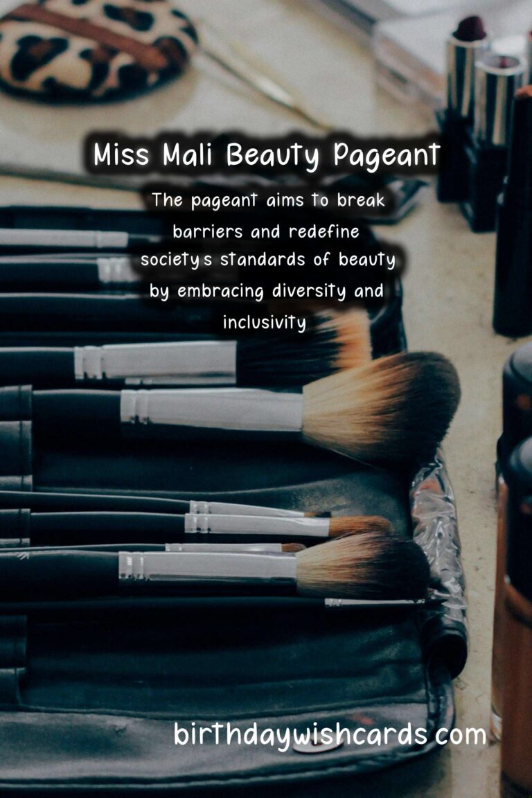 Miss Mali Beauty Pageant September 29 – A Celebration of Beauty and Diversity