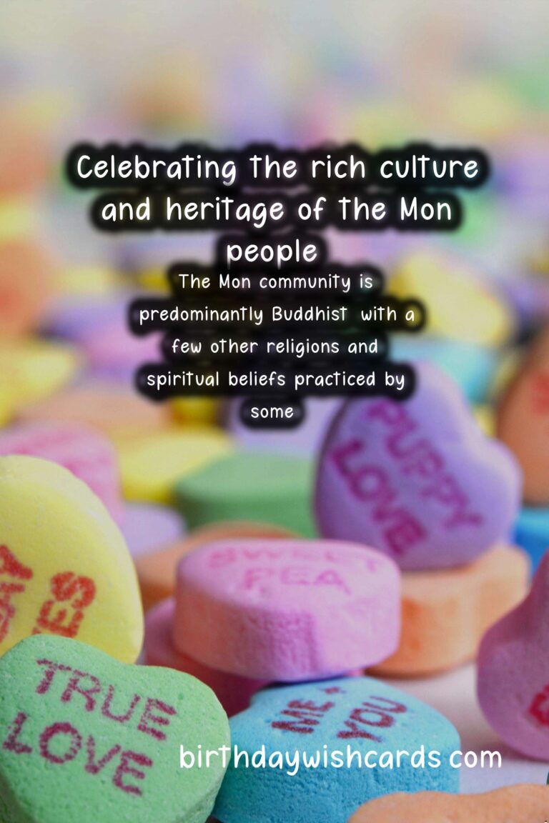 Mon National Day – Celebrating the Rich Culture and Heritage of the Mon People