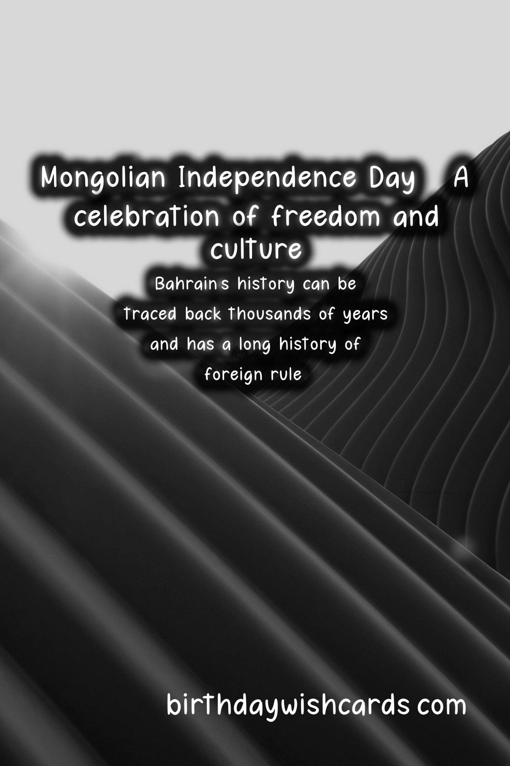 Mongolian Independence Day - A celebration of freedom and culture