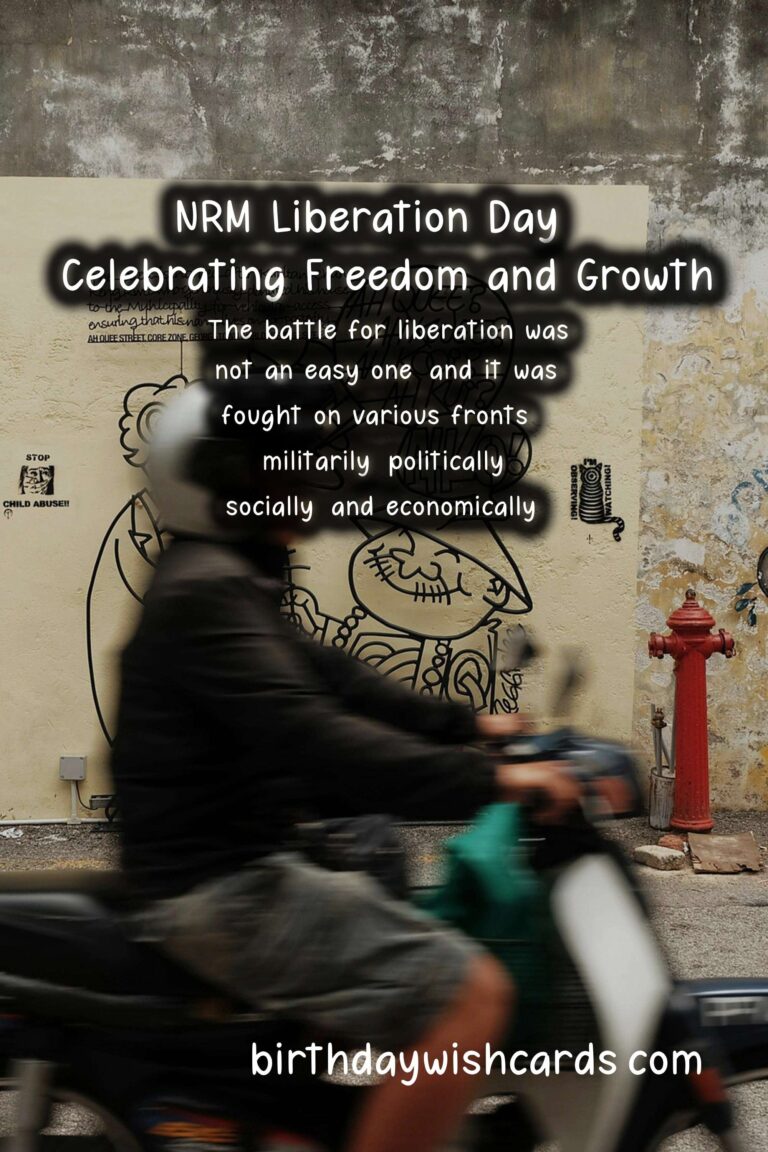 NRM Liberation Day – January 26 : Celebrating Freedom and Growth