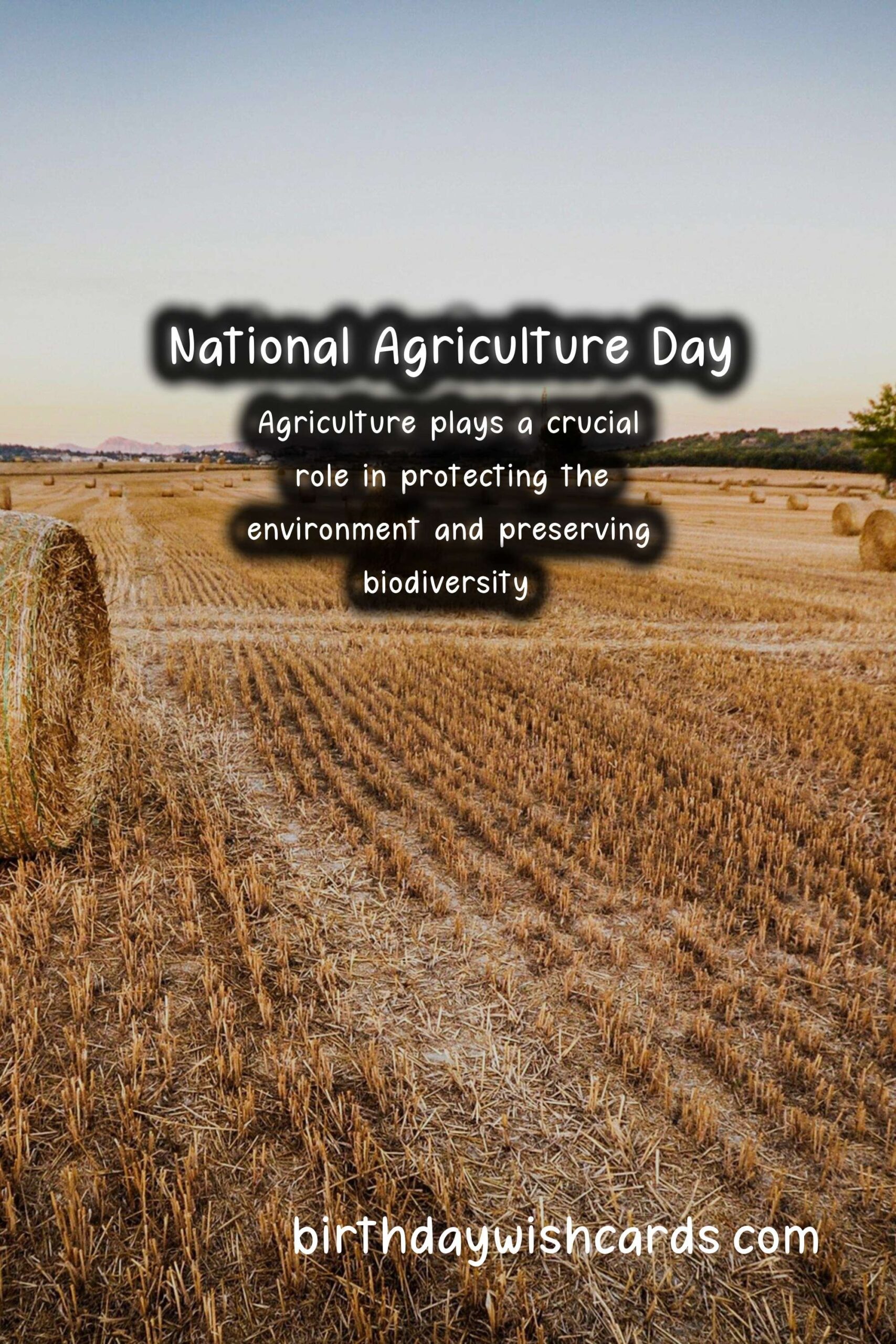 National Agriculture Day - March 17