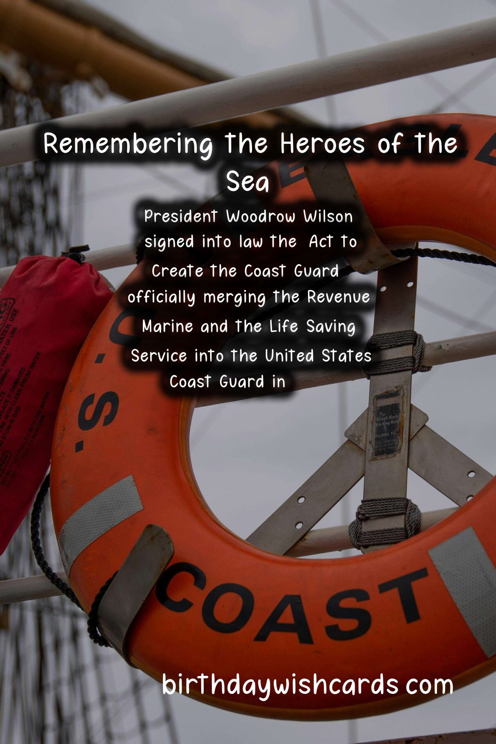 National Coast Guard Day - Remembering the Heroes of the Sea