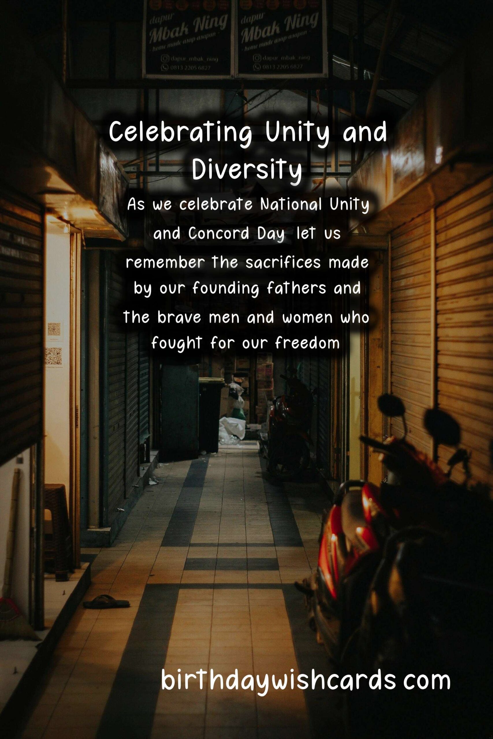 National Unity and Concord Day