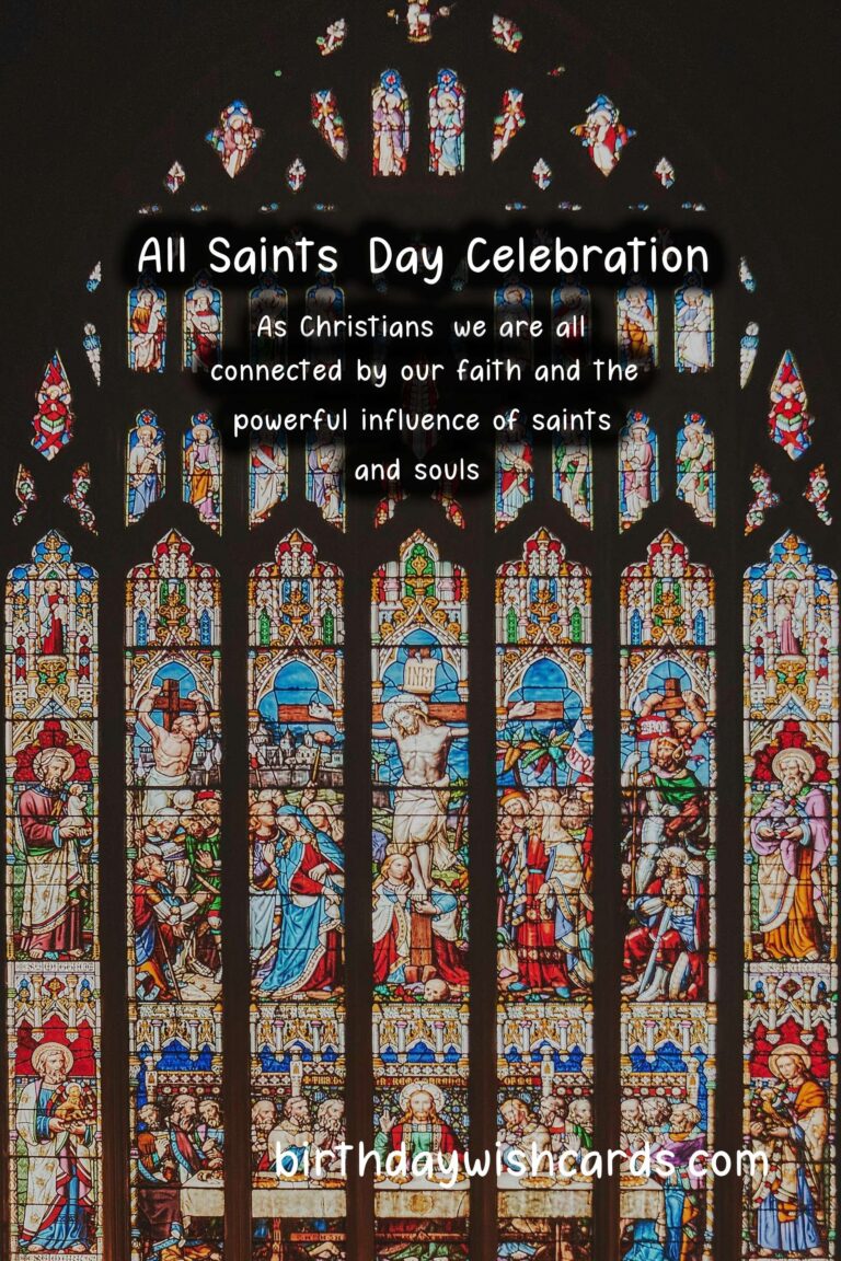November 1: All Saints’ Day*