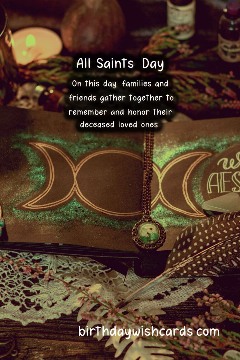 November 1: All Saints’ Day (only in some states)