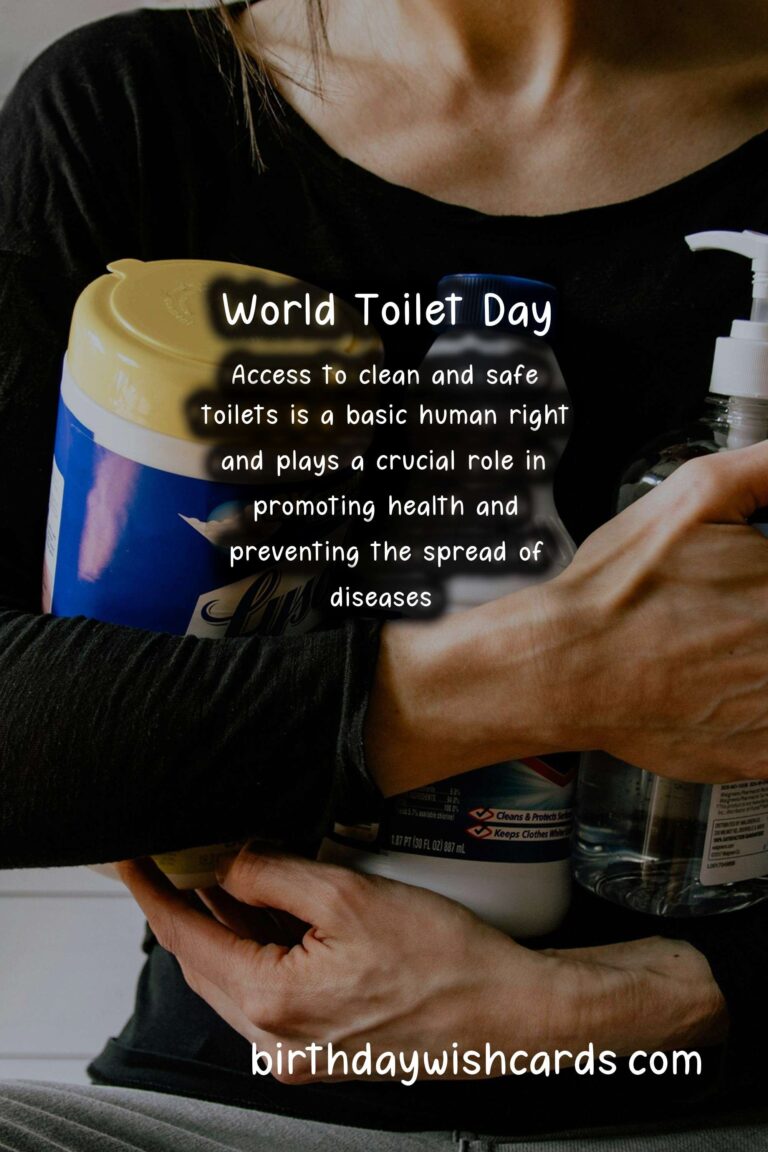 November 19 (2021): World Toilet Day