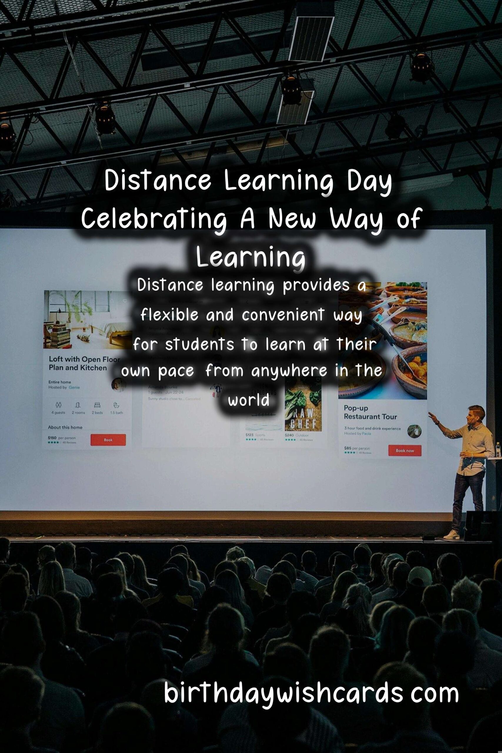 November 26 - Distance Learning Day: Celebrating A New Way of Learning