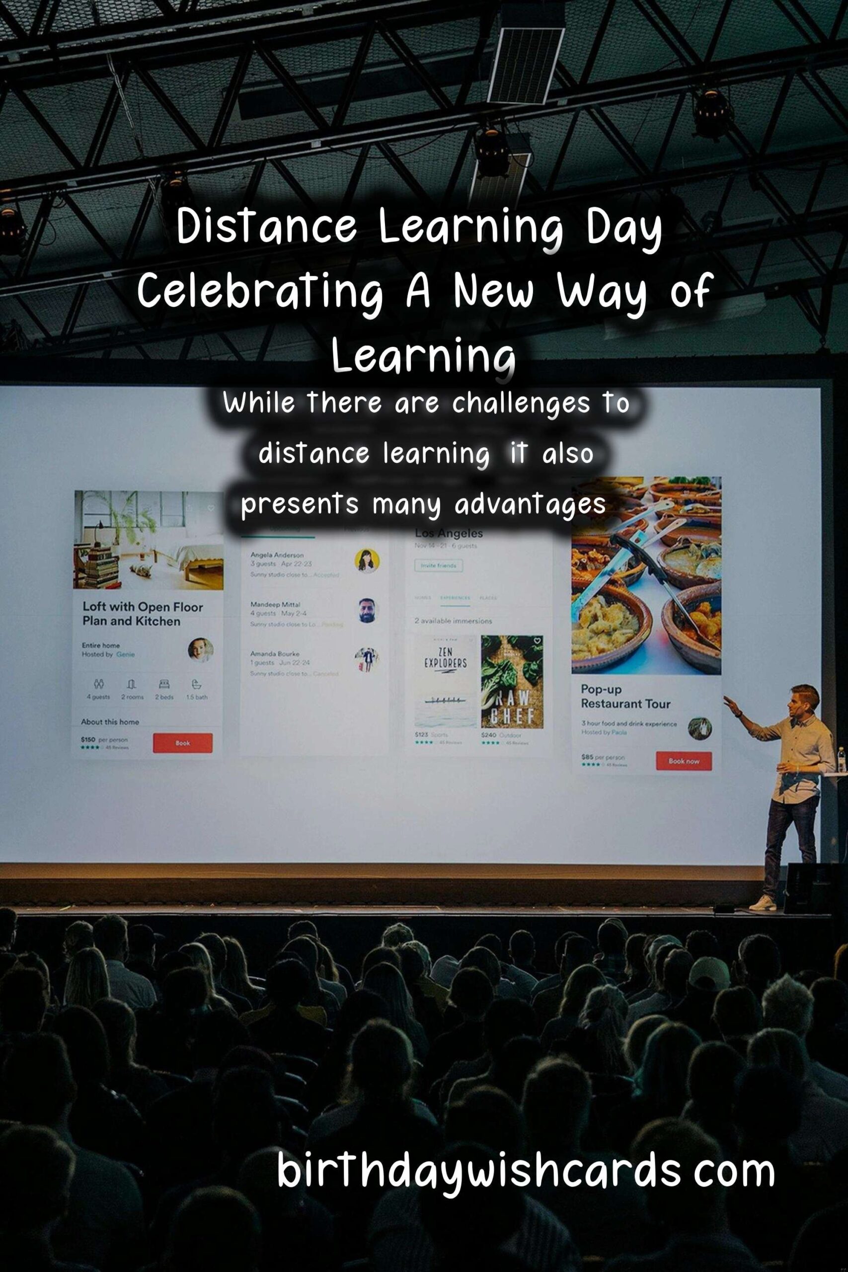 November 26 - Distance Learning Day: Celebrating A New Way of Learning