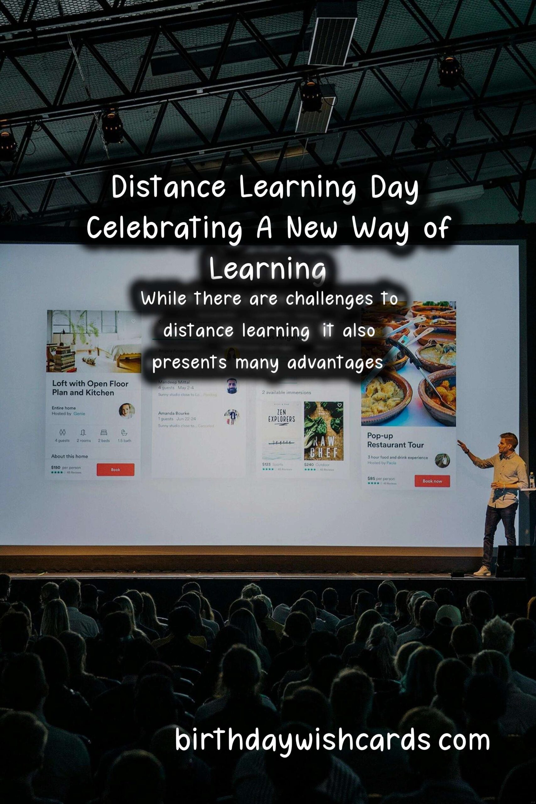 November 26 - Distance Learning Day: Celebrating A New Way of Learning
