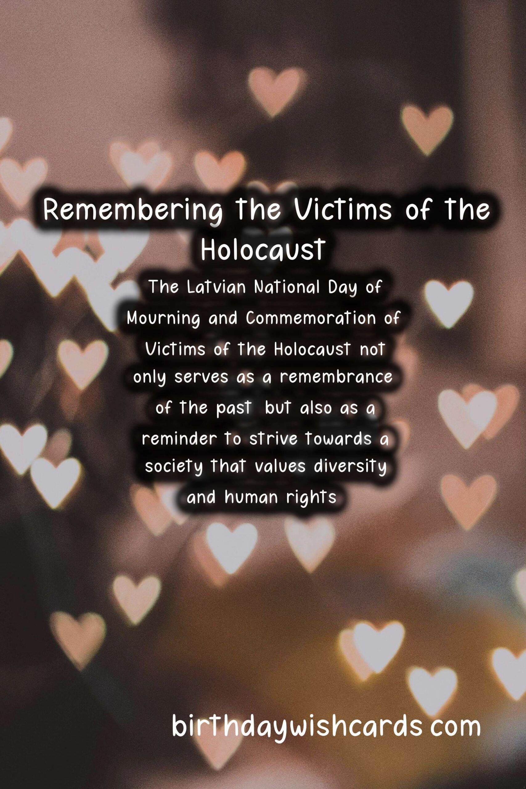 Remembering Latvian National Day of Mourning and Commemoration of Victims of the Holocaust