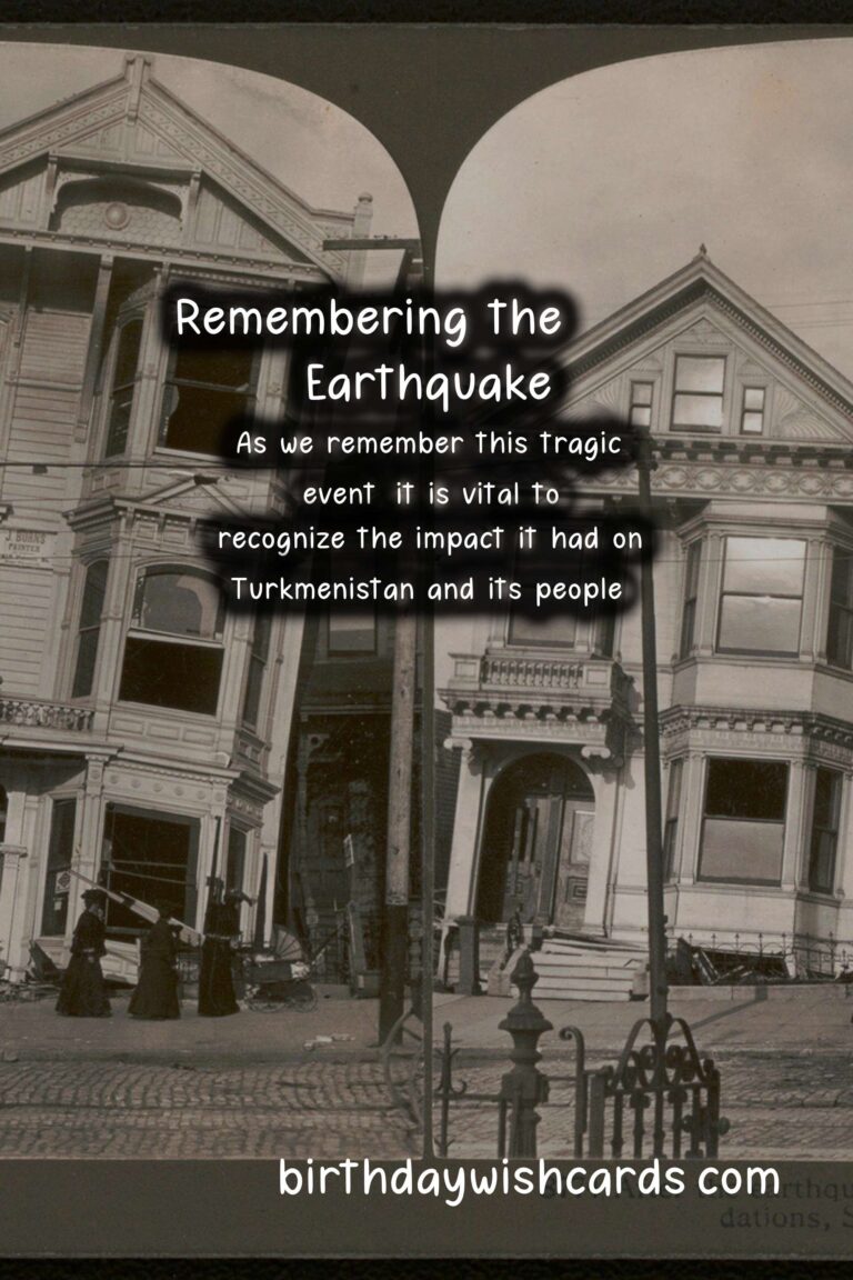 Remembering the 1948 Earthquake – October 6