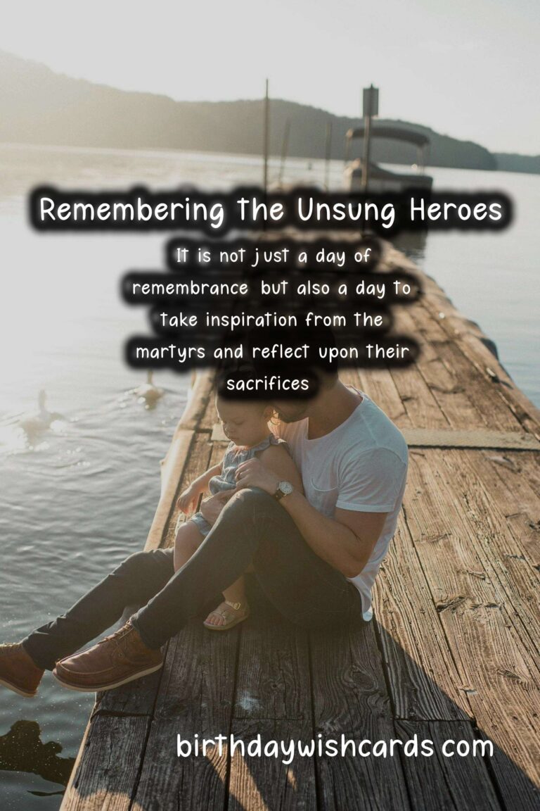 Remembering the Unsung Heroes on January 23 – Martyrs’ Day