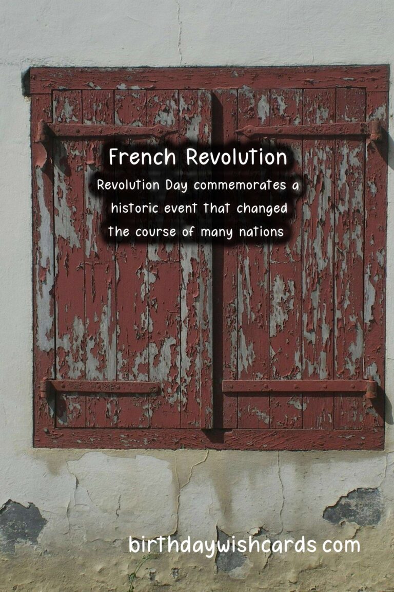 Revolution Day – A Historic and Inspiring Day