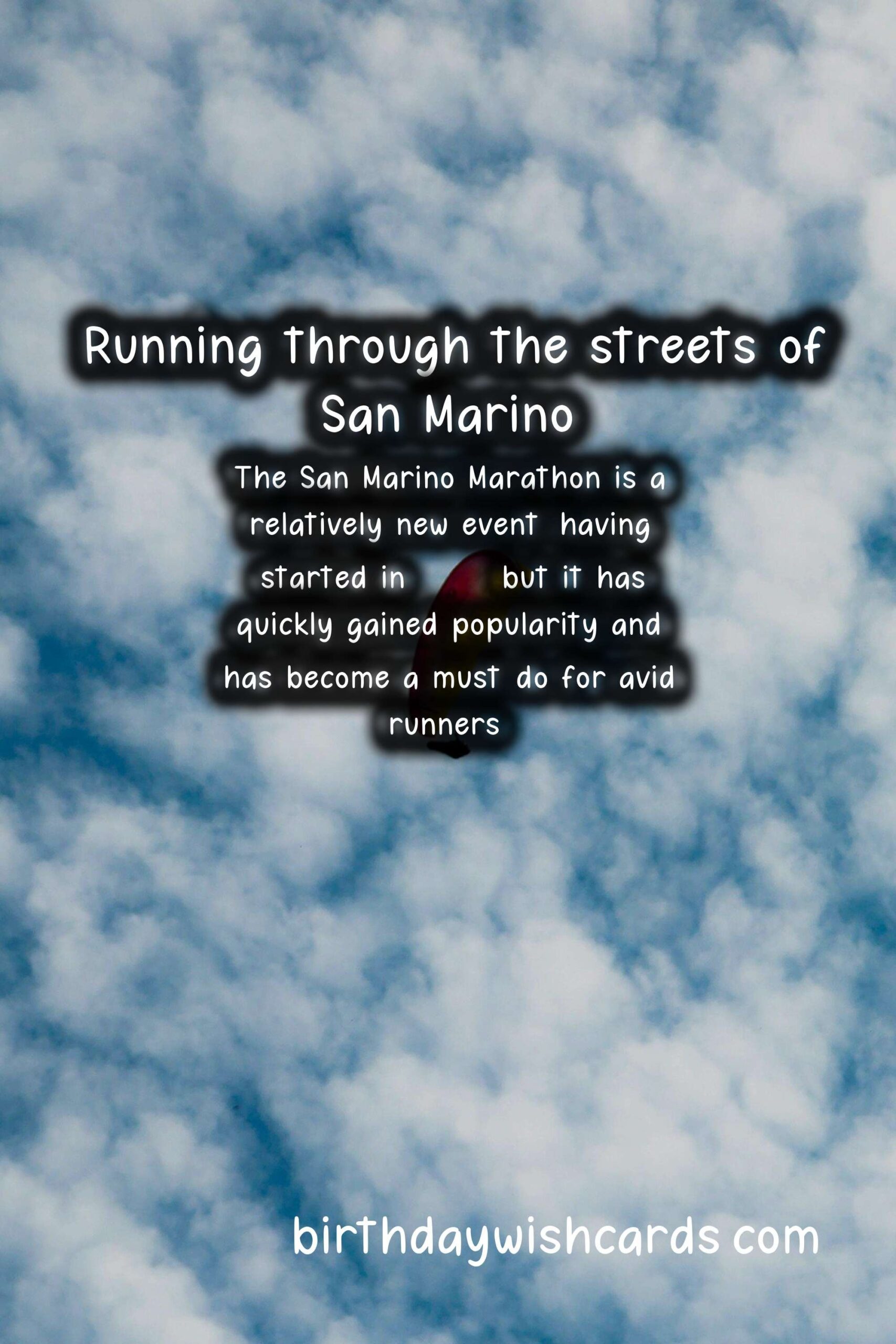 San Marino Marathon: Running Through the Beautiful, Ancient Land