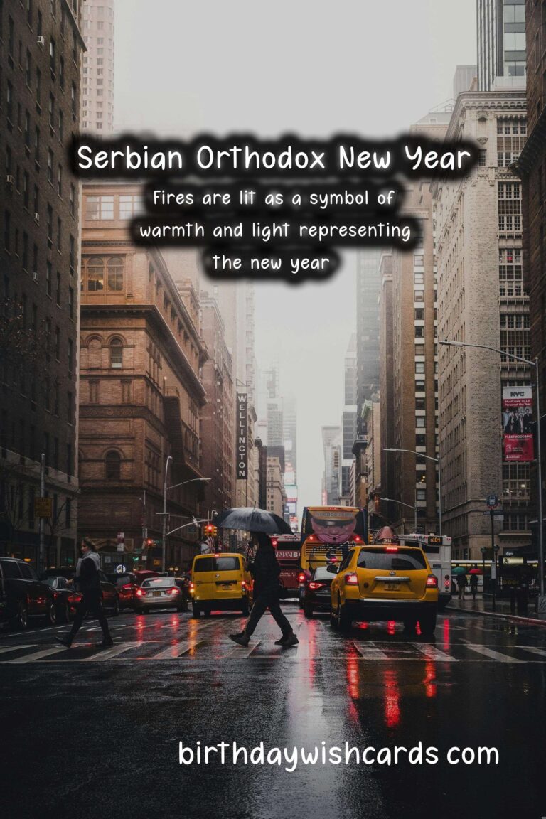 Serbian Orthodox New Year – Celebrating the Beginnings of a New Era