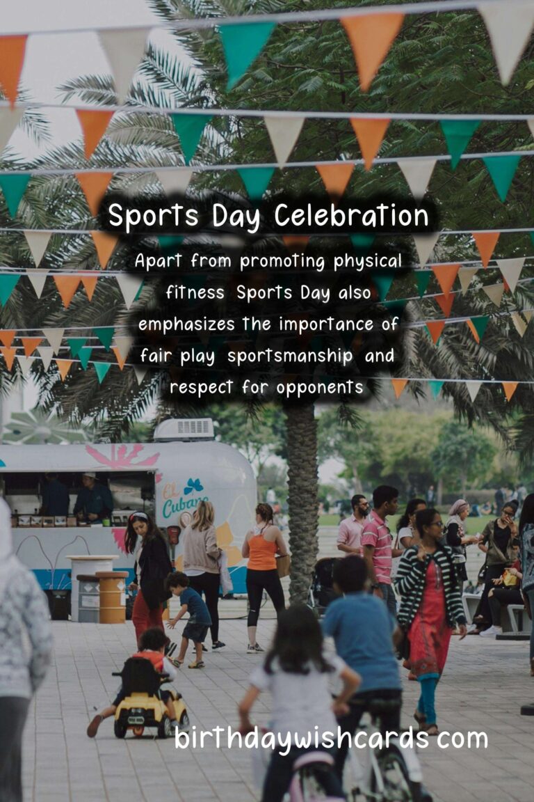 Sports Day Celebration – June 6, A Fun Filled Day Dedicated To Fitness and Health