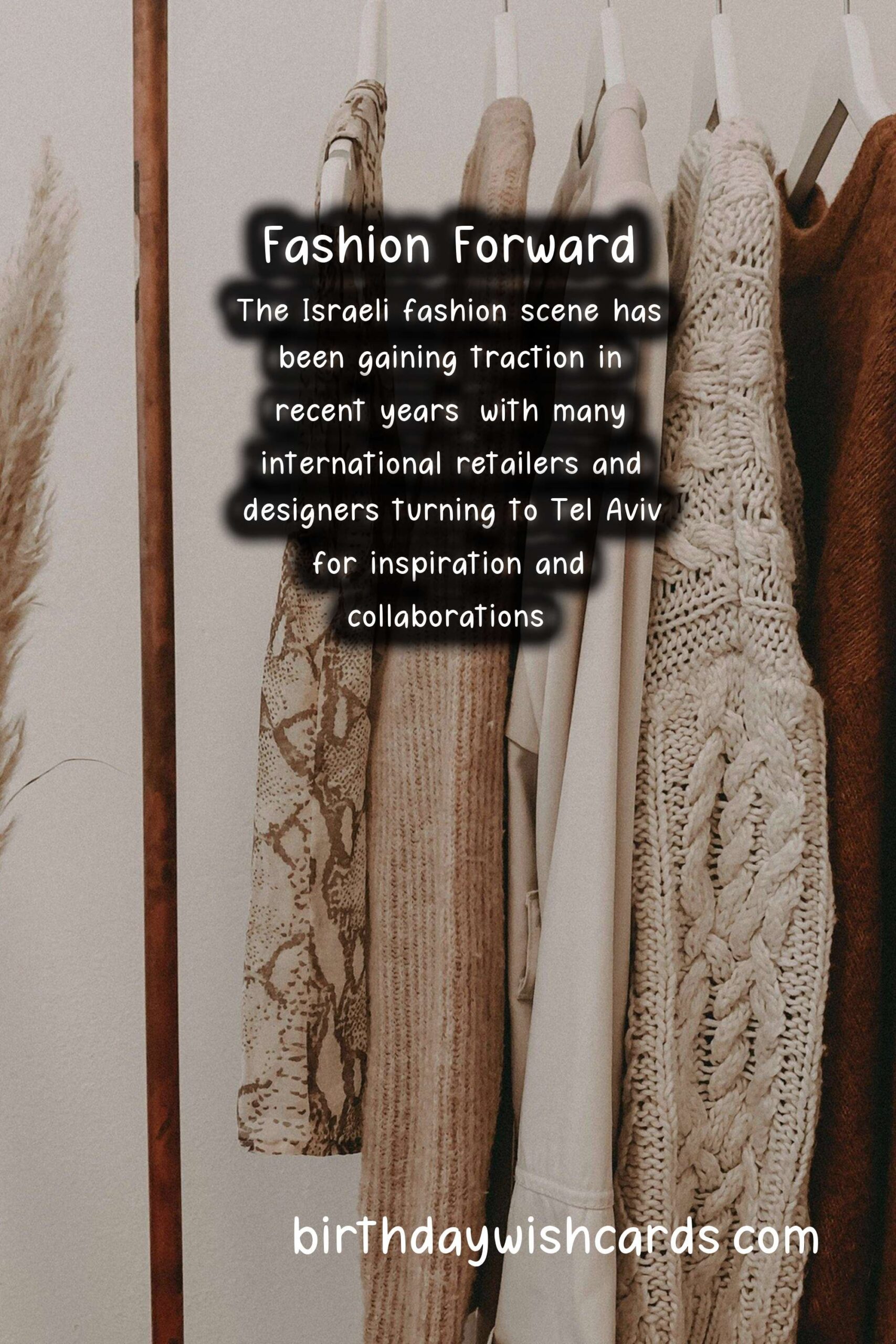 Birthday Wish Cards | Tel Aviv Fashion Week - March/April