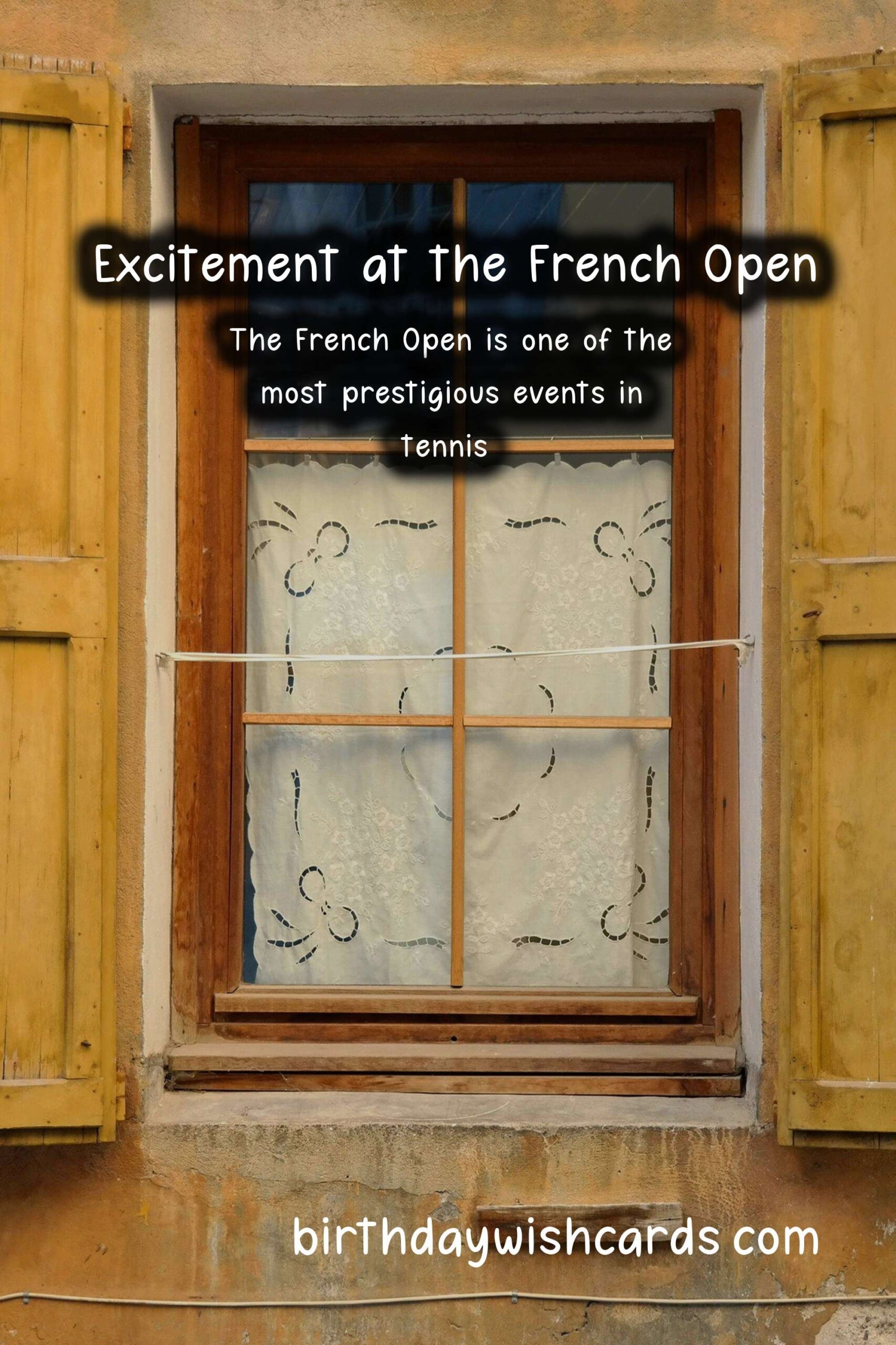 The Exciting French Open: Everything You Need to Know!