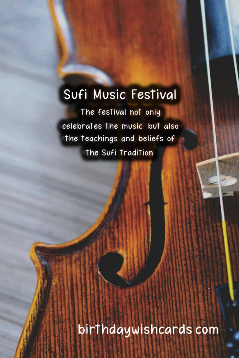 The Festival of Sufi Music – February/March
