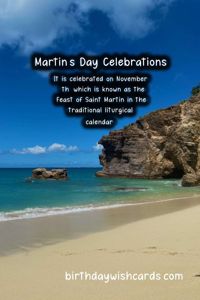 The History and Traditions of Martin’s Day