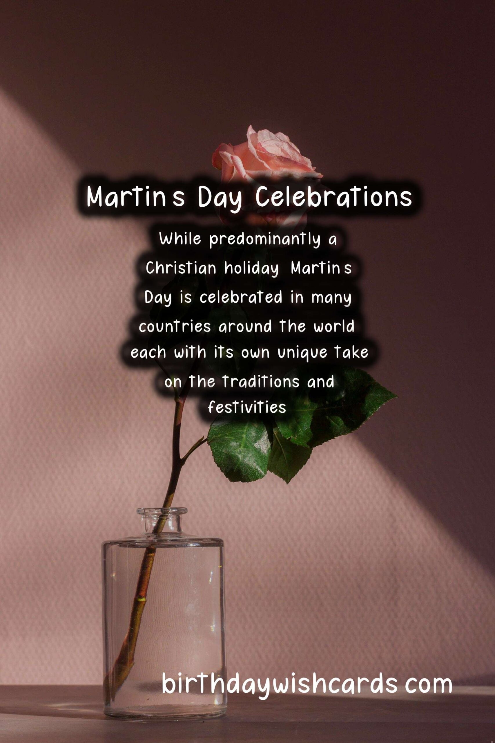 The History and Traditions of Martin's Day