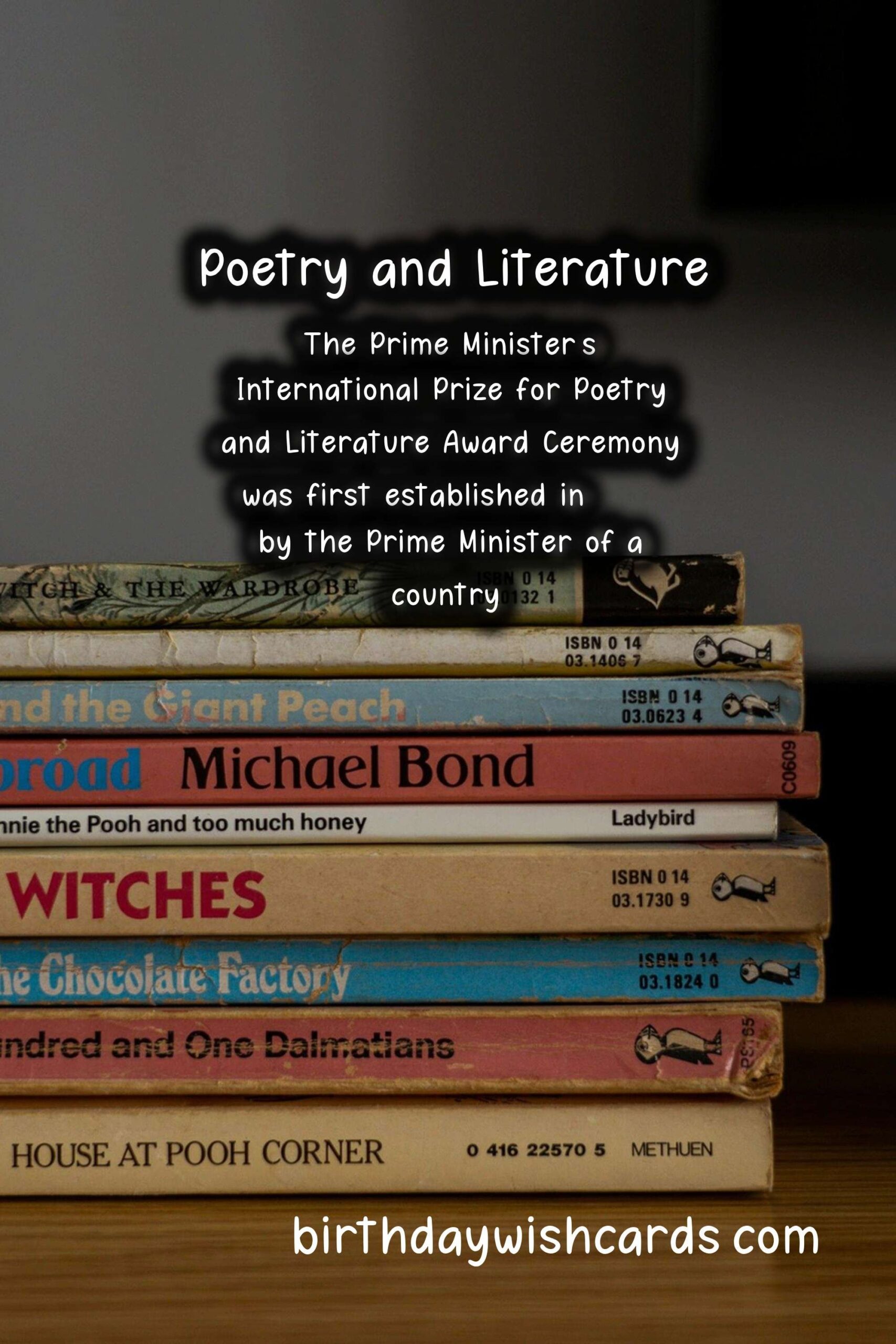 The Prime Minister's International Prize for Poetry and Literature Award Ceremony