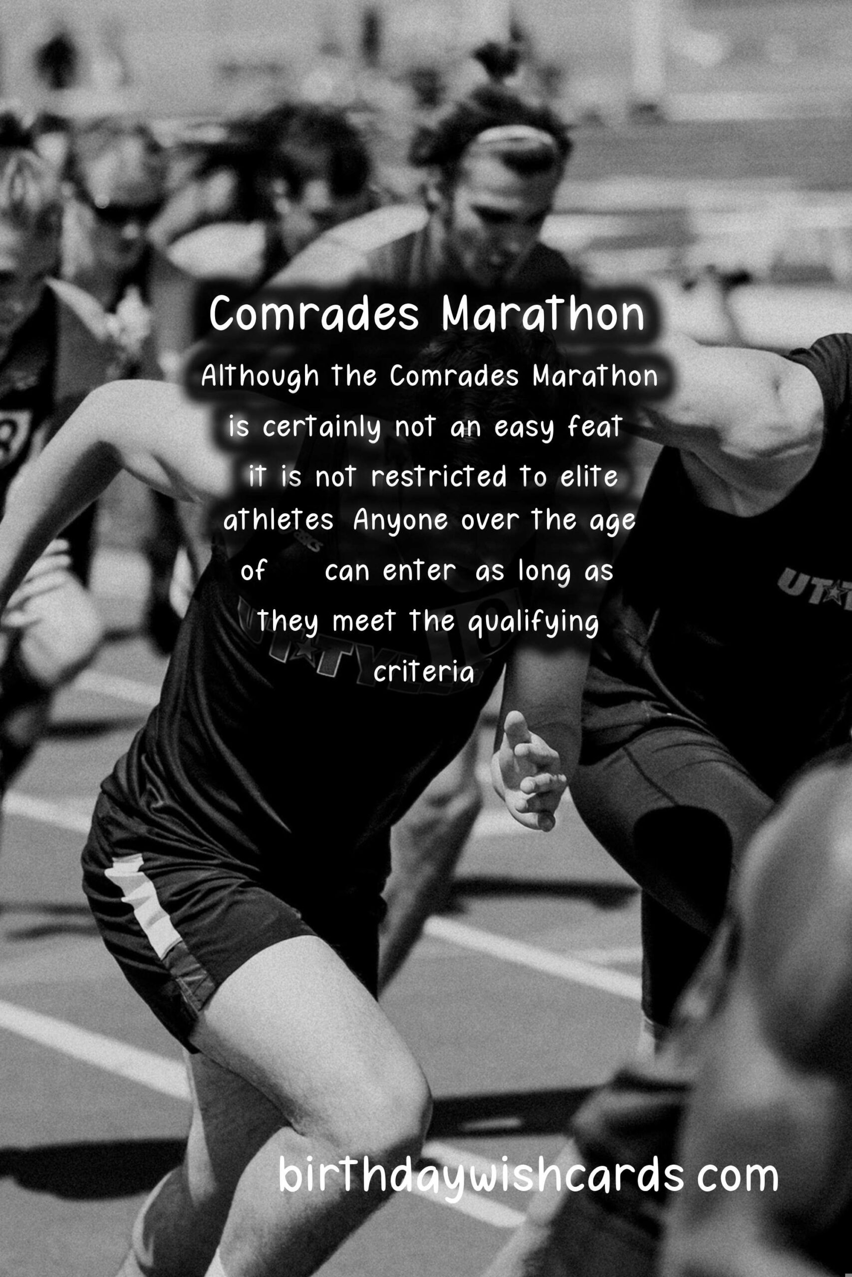 Birthday Wish Cards | The Ultimate Guide to the Comrades Marathon in June