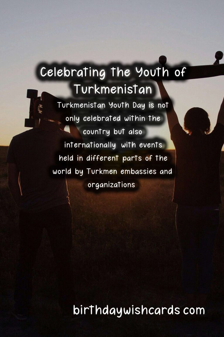 Turkmenistan Youth Day – May 7: A Celebration of Young Aspirations and Achievements