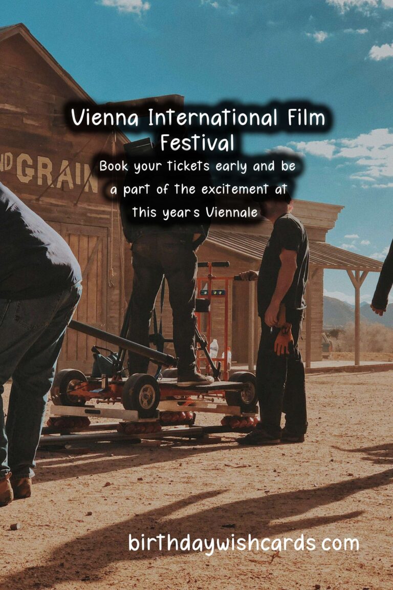 Vienna International Film Festival – October and November