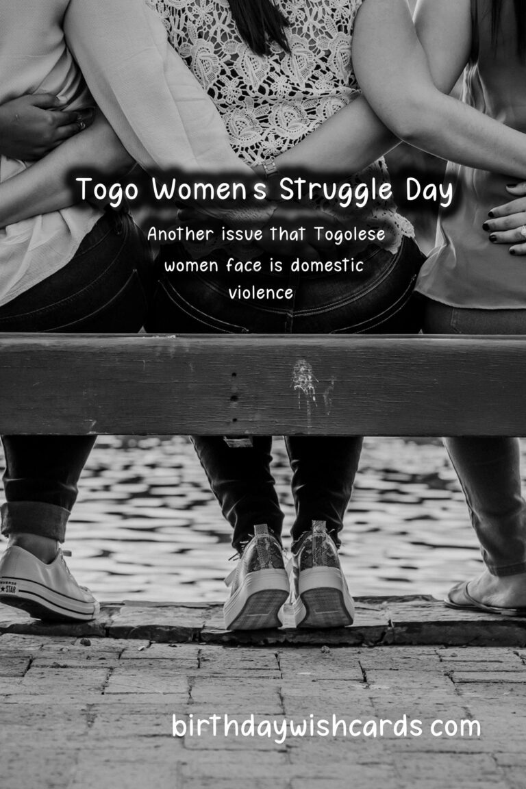 Women’s Struggle Day in Togo: November 16 – A Day to Celebrate the Strength and Resilience of Togolese Women