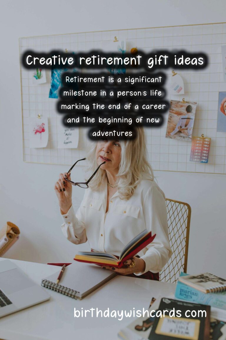 Creative Gift Ideas for Retirement Enthusiasts